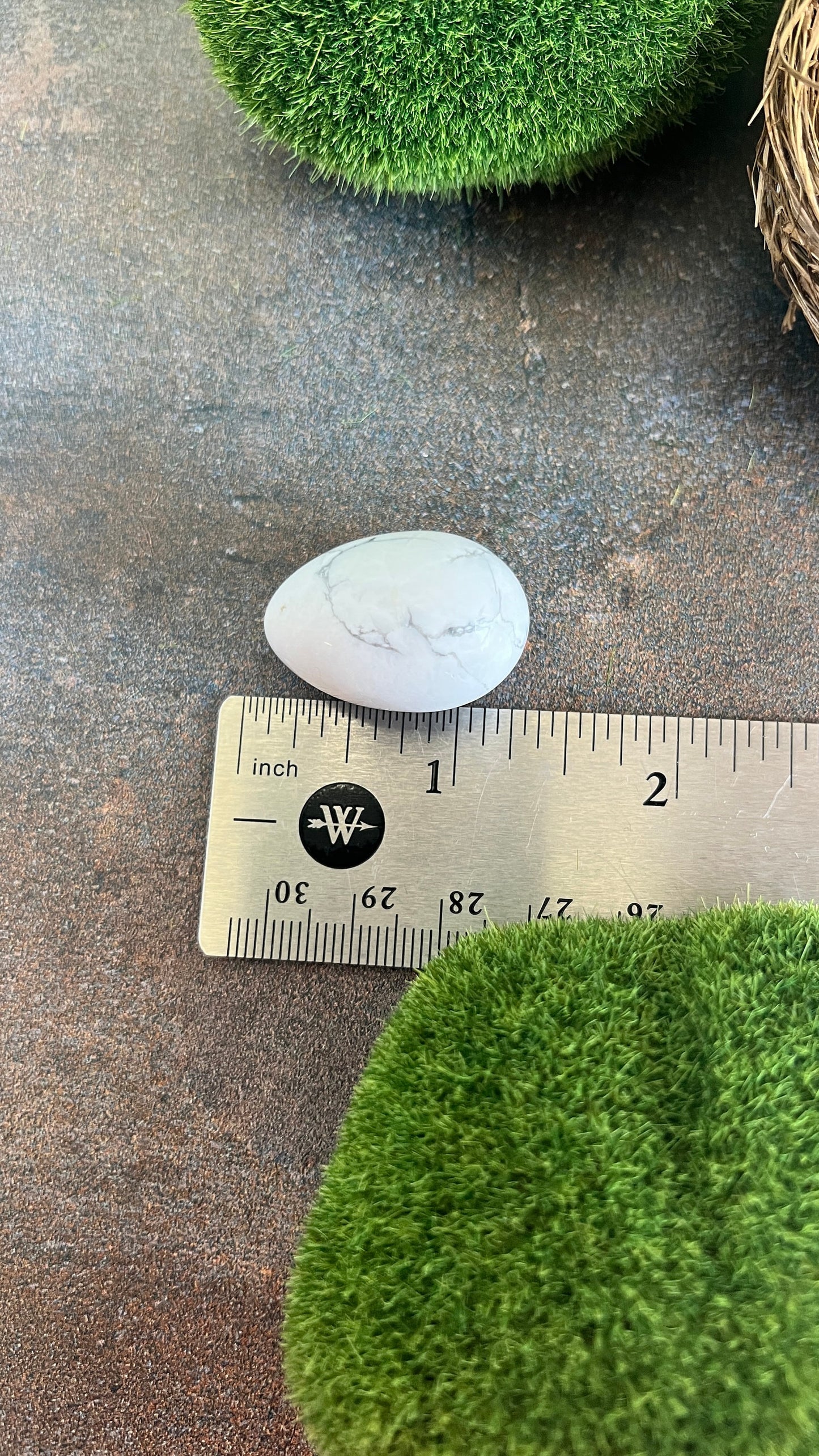 Mini Crystal Egg Carving in Howlite. Gorgeous natural decorative eggs, Random Pull from general stock