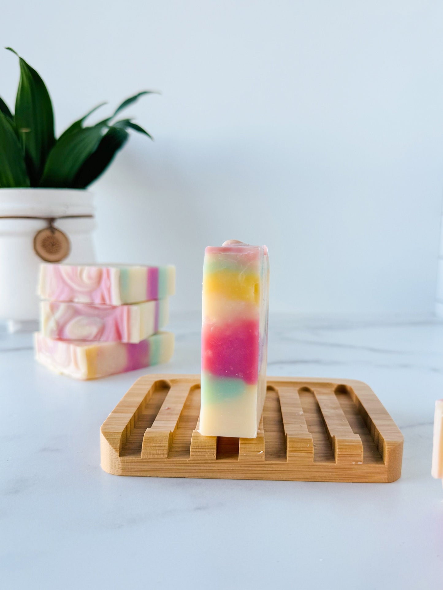 Handmade Cold Process Soap, Scented Artisan Soap, Birthday Gifts, Bridesmaid Gifts, Vegan, Palm Free Scent: Watermelon Sugar (WATSUG)