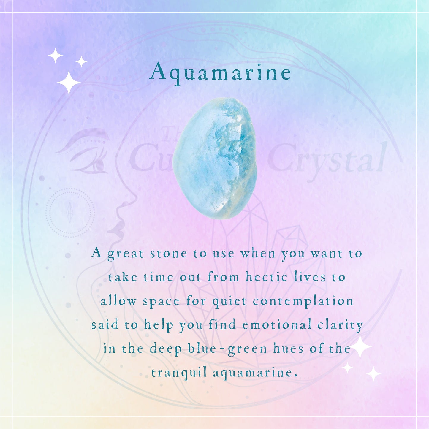 Tumbled Aquamarine Gemstones, Randomly Selected Polished Stones, Decorative Crystal Collection