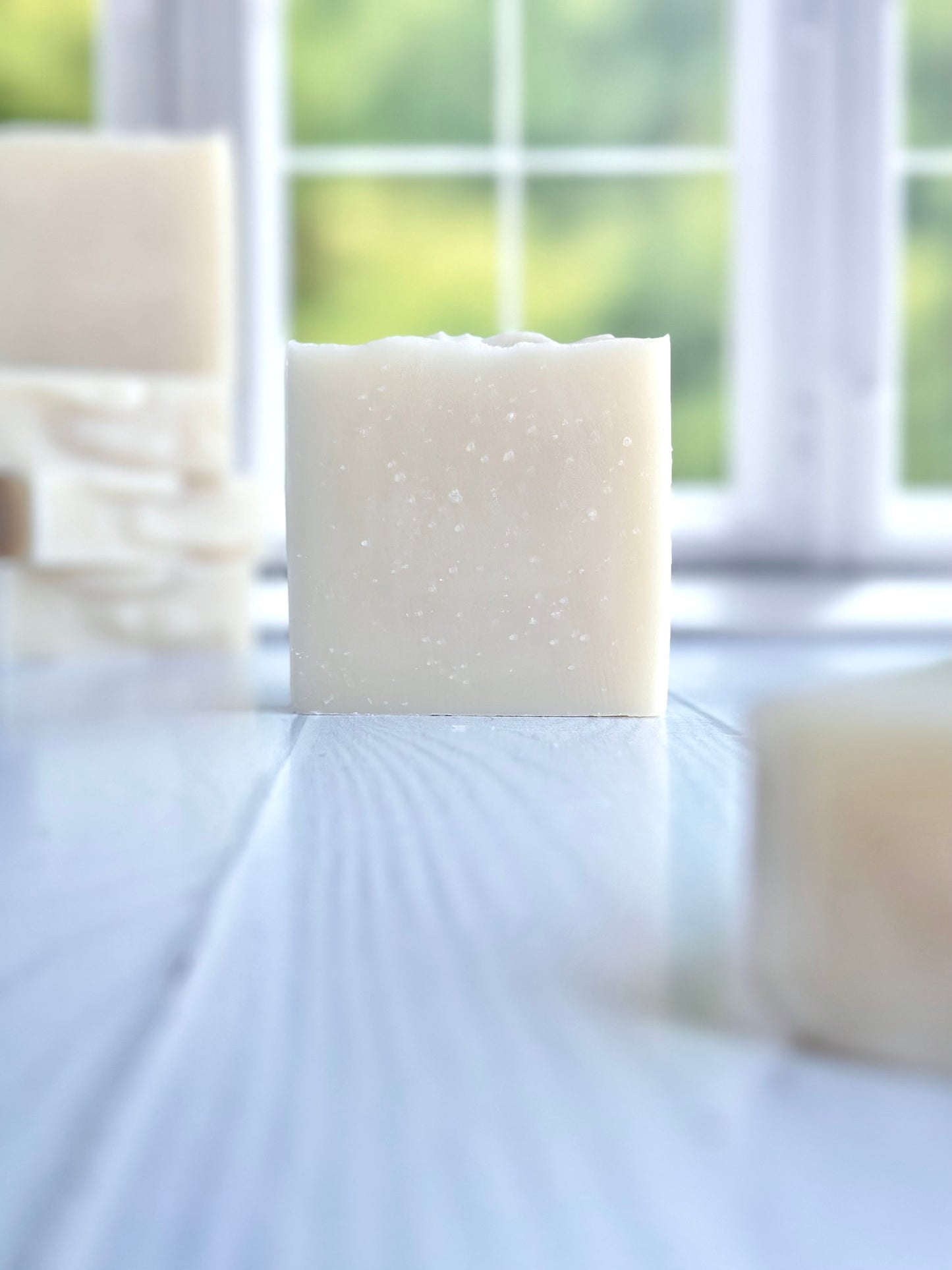 Handcrafted Cold Process Facial Soap - All-Natural. NO COLOR or FRAGRANCE added