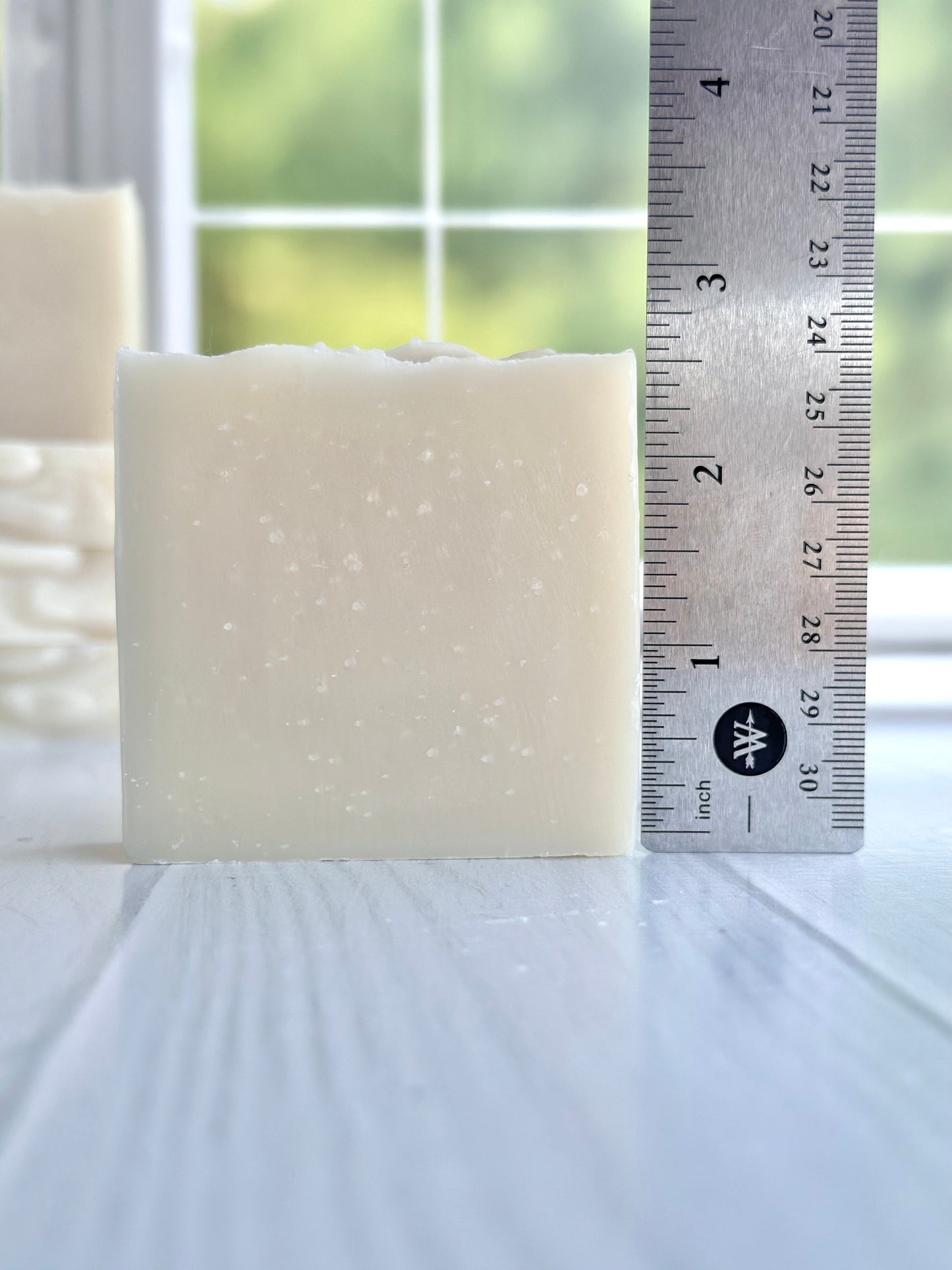 Handcrafted Cold Process Facial Soap - All-Natural. NO COLOR or FRAGRANCE added
