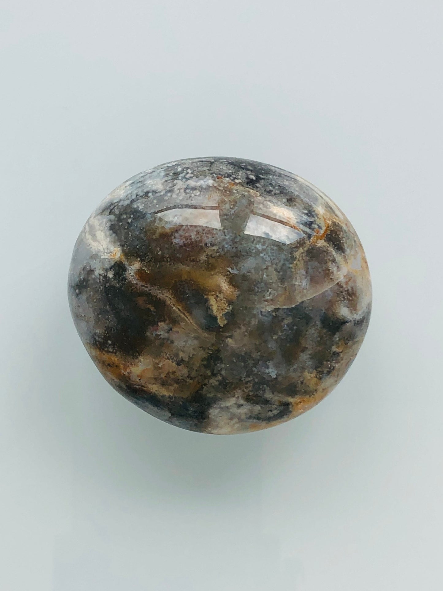 Ocean Jasper Palm Stones | High Quality OJ Palms | Multi-Color Palm Stones