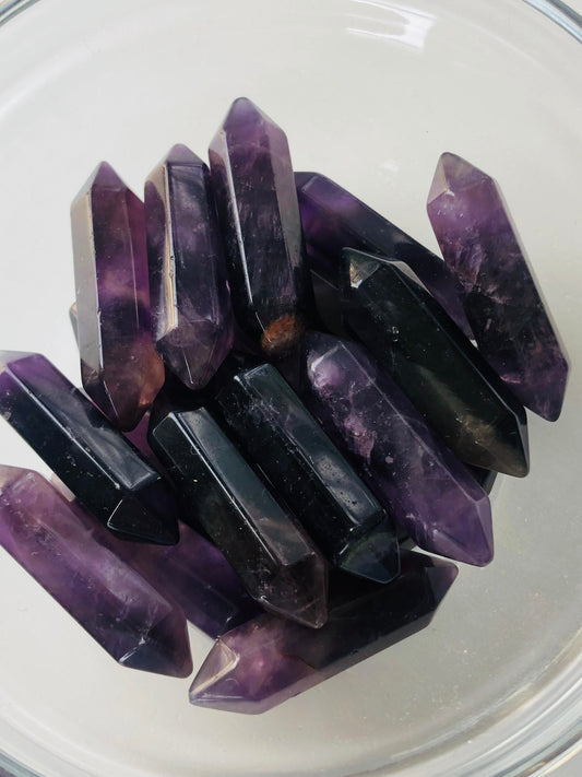 Amethyst mini DT || Random Pull || 1.5 inches || 7th Chakra || FairyCore || MINI CRYSTAL ||