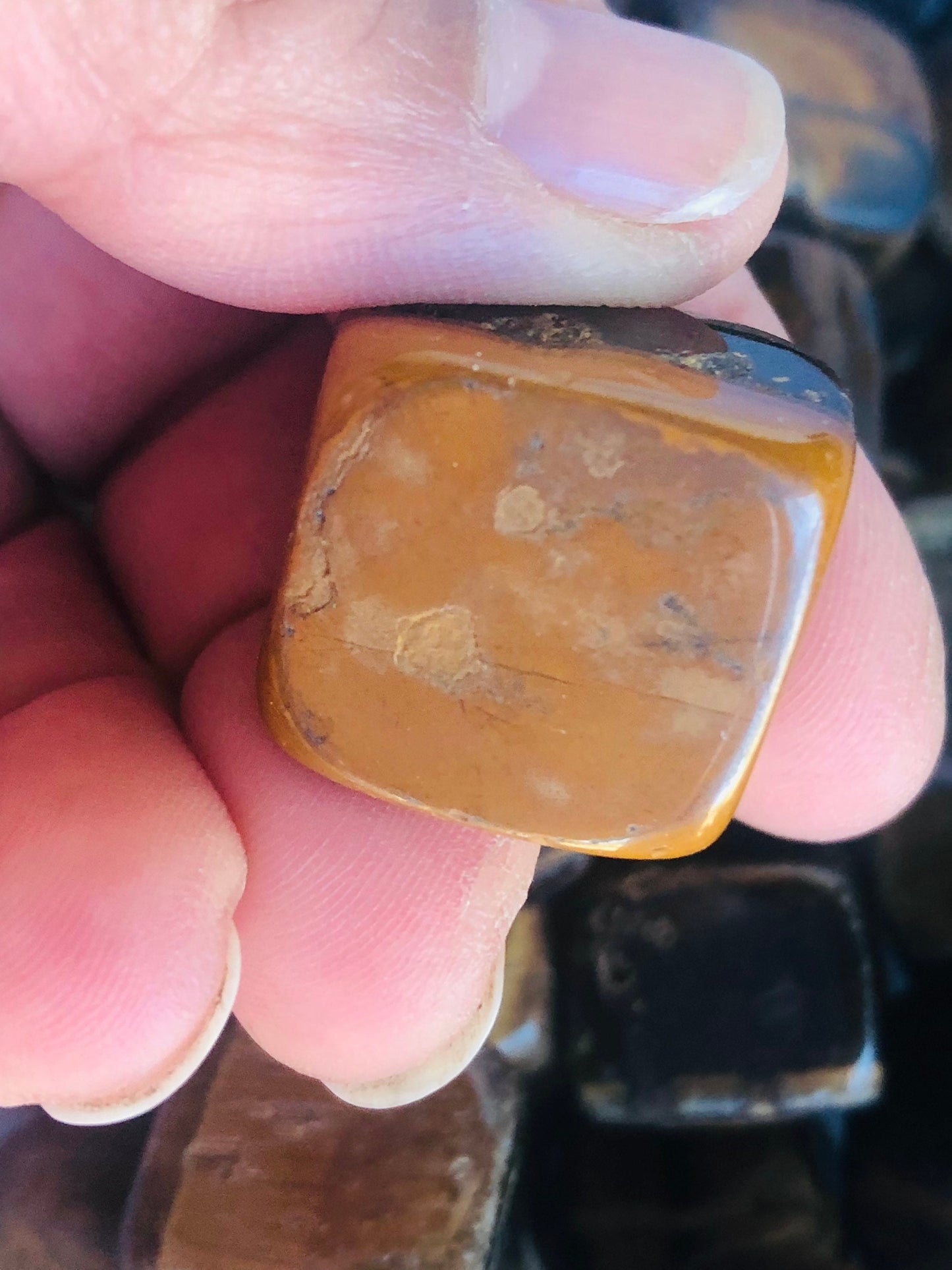 Tiger’s Eye Tumbled Stone | Golden Confidence & Focus