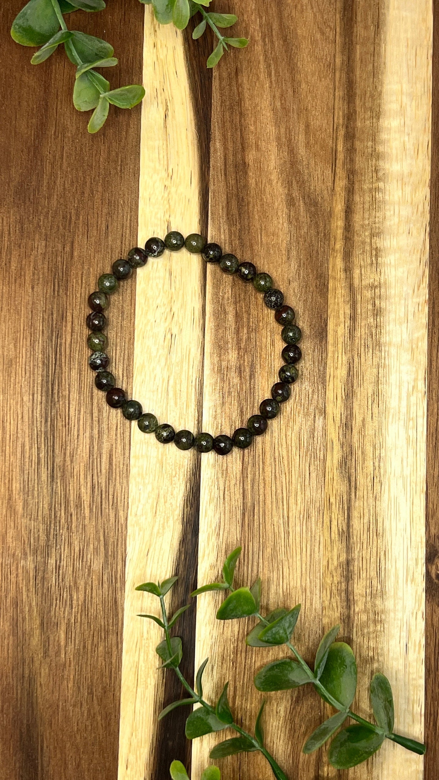 Dragon's Blood Stone Stretch Bracelet - Handmade Beaded stretch Jewelry for Stylish Comfort bead size approx 4mm