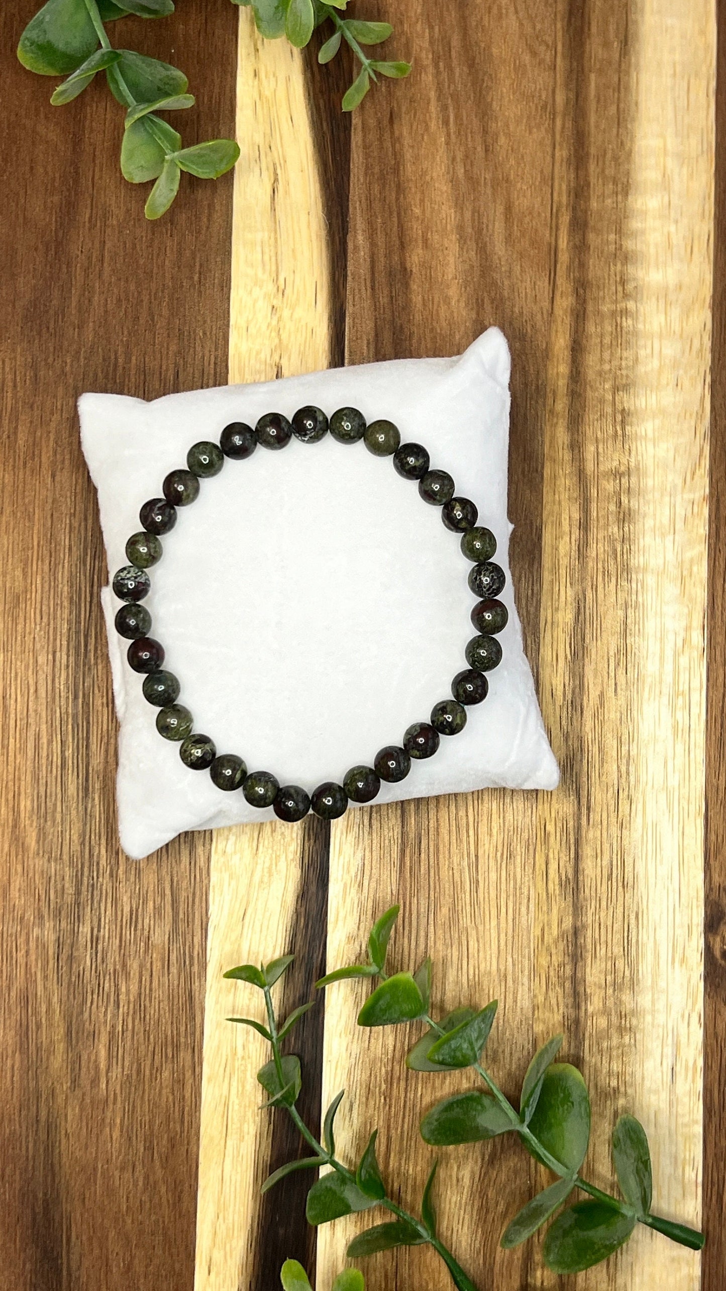 Dragon's Blood Stone Stretch Bracelet - Handmade Beaded stretch Jewelry for Stylish Comfort bead size approx 4mm