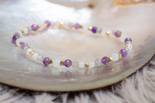 Load image into Gallery viewer, Stretchy Beaded Gemstone Bracelets | Unique Handmade Jewelry | Affordable Boho Chic Accessories
