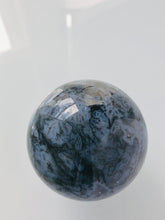 Load image into Gallery viewer, Moss Agate Sphere || Moss Agate crystals || Moss Agate with Druzy
