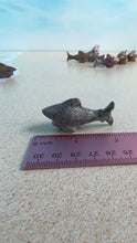 Load image into Gallery viewer, Super cute Ocean Jasper mini shark carvings in pastel colors approximately 2 inches. Random pull. Hand carved. high shine baby crystal shark
