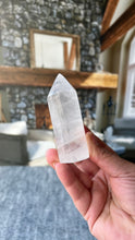 Load image into Gallery viewer, Beautiful Optical Calcite Tower with rainbow 3 3/8 inches weighs 8.6 ounces
