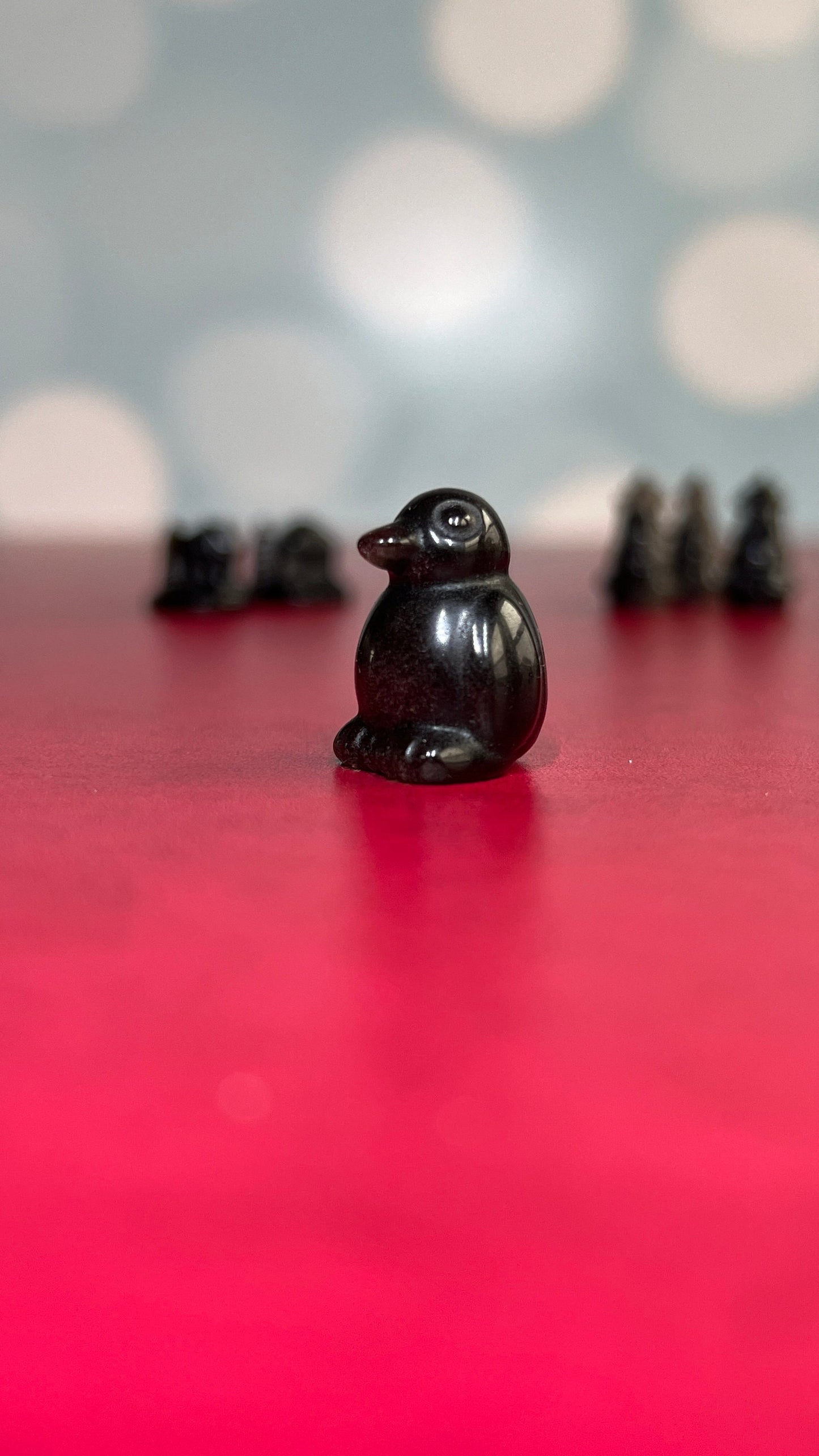 1 (one) Mystery Silver Sheen Obsidian Stocking Stuffer in several varieties