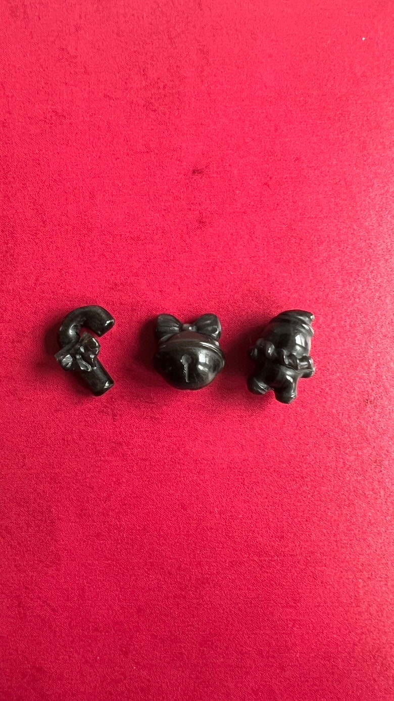 1 (one) Mystery Silver Sheen Obsidian Stocking Stuffer in several varieties