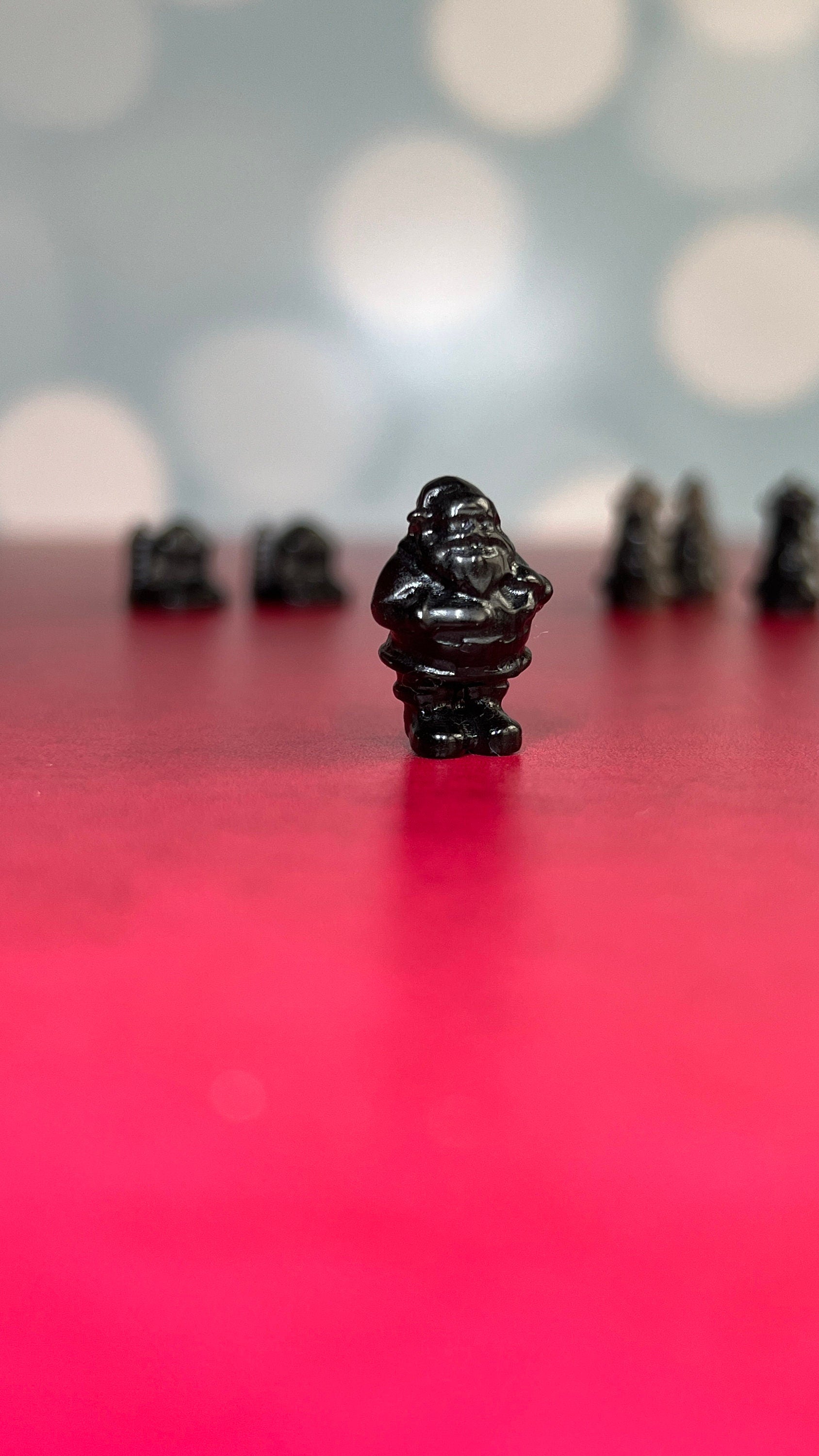 1 (one) Mystery Silver Sheen Obsidian Stocking Stuffer in several varieties