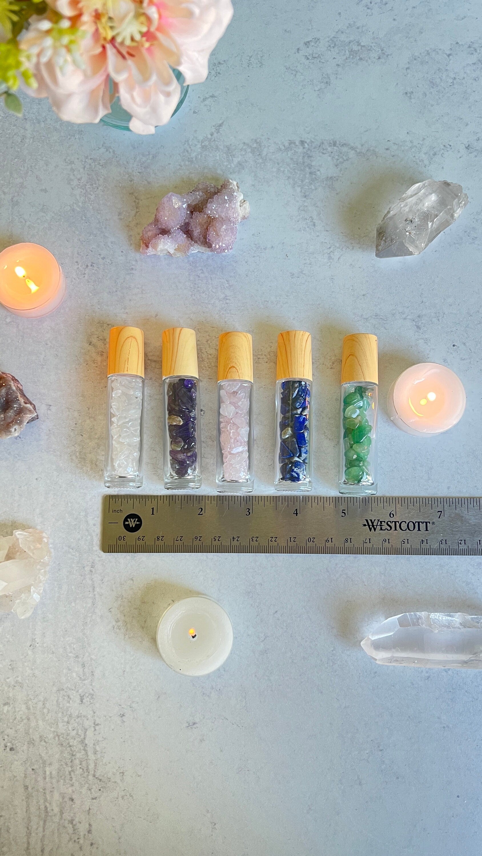 Refillable Essential Oil Rollers for Personalized Aromatherapy Bliss - Arrives empty.