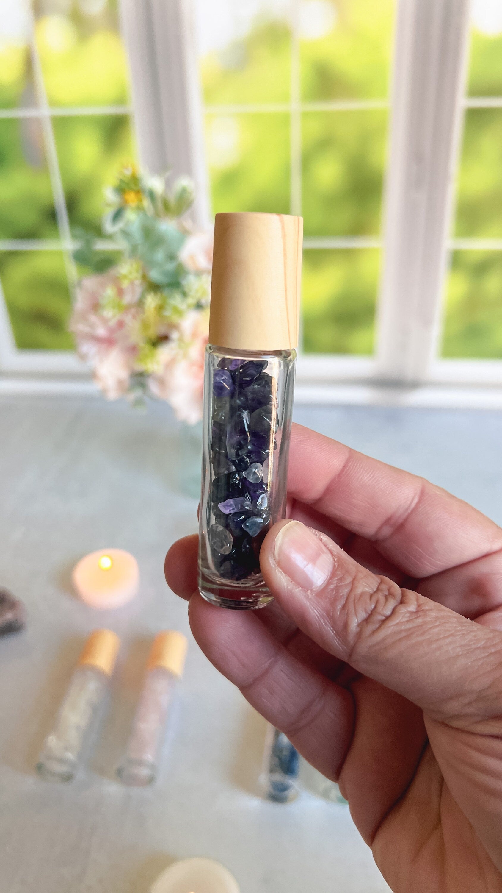 Refillable Essential Oil Rollers for Personalized Aromatherapy Bliss - Arrives empty.