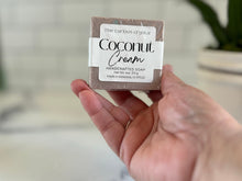 Load image into Gallery viewer, Handcrafted Oatmeal Soap Bar - Coconut Oil Blend with Soothing Oat Protein - Gentle Natural Skincare
