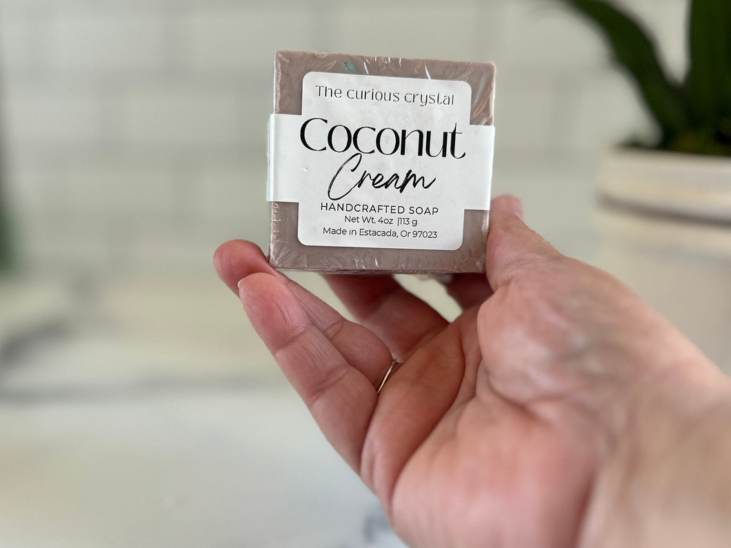 Handcrafted Oatmeal Soap Bar - Coconut Oil Blend with Soothing Oat Protein - Gentle Natural Skincare