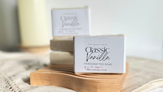 Vanilla Scented Glycerine Soap - Luxurious Handcrafted Skincare - 4 oz