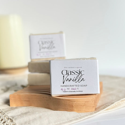 Vanilla Scented Glycerine Soap - Luxurious Handcrafted Skincare - 4 oz