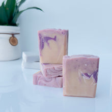 Load image into Gallery viewer, Handmade cold process Soap, Vegan and Cruelty Free, Gentle on Skin, Phthalate &amp; paraben free scented with Grapefruit Mint
