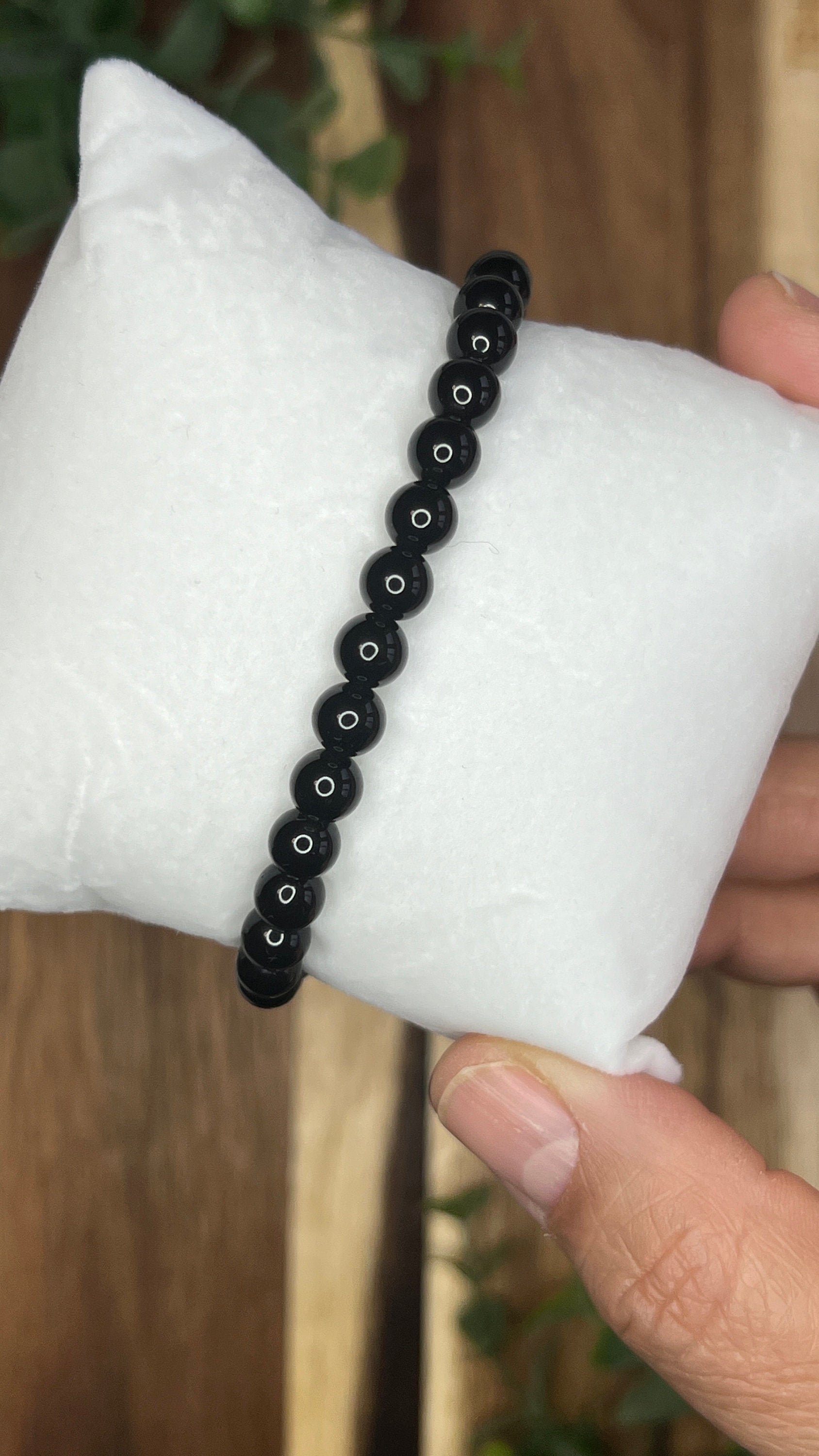 Gemstone Stretch Bracelets - Handmade Beaded stretch Jewelry for Stylish Comfort bead size approx 4mm