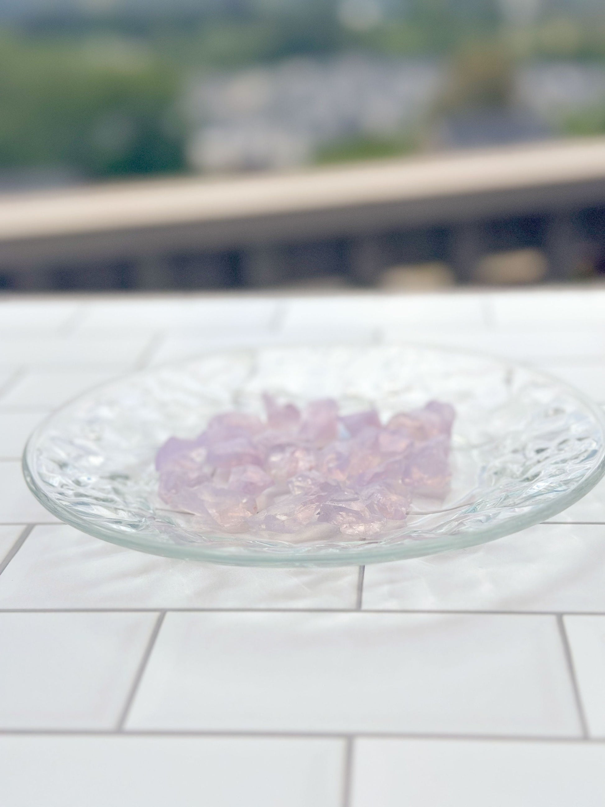 Genuine Lavender Moon Quartz Raw Pieces, Unique Rare Crystal from Brazil, Gorgeous Purple Color,