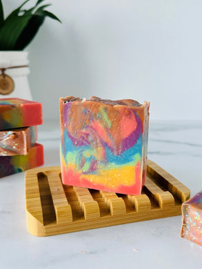 Handmade cold process Soap bars, Vegan and Cruelty Free Ingredients, Gentle on Skin, Phthalate & paraben free scent - retro summer