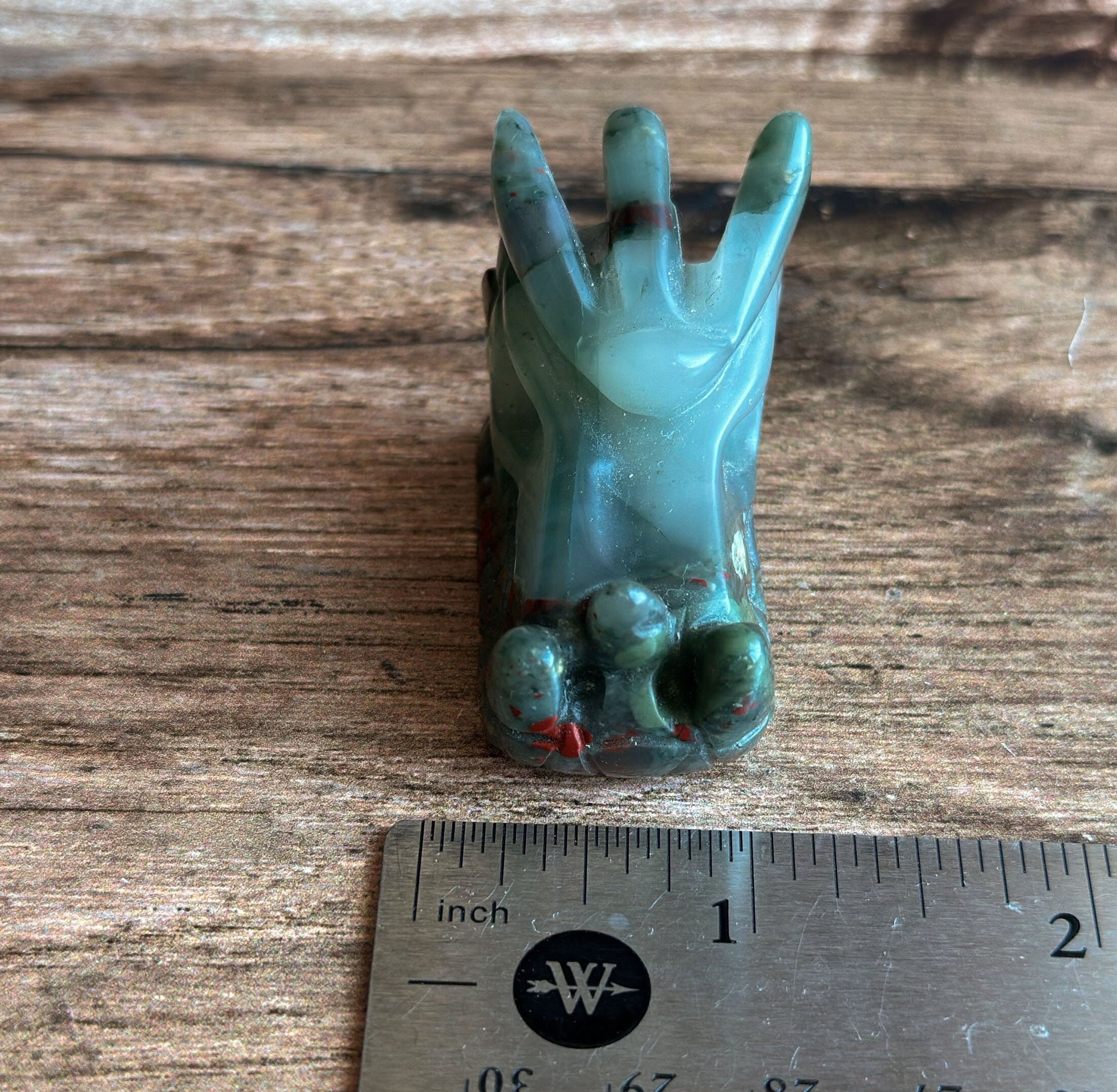 Gorgeous Bloodstone Dragon Head Carving | Handcrafted Gemstone Dragon | Mystical Fantasy Decor (Drag01)