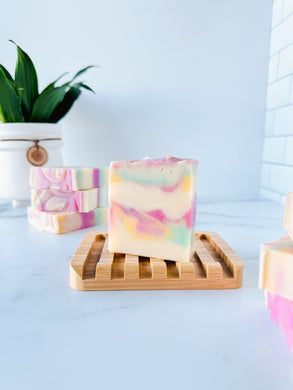 Handmade Cold Process Soap, Scented Artisan Soap, Birthday Gifts, Bridesmaid Gifts, Vegan, Palm Free Scent: Watermelon Sugar (WATSUG)