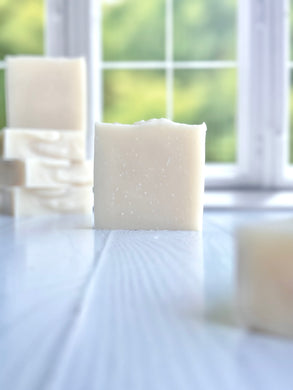 Handcrafted Cold Process Facial Soap - All-Natural. NO COLOR or FRAGRANCE added