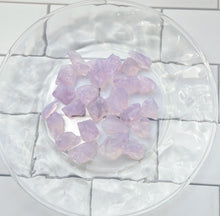 Load image into Gallery viewer, Genuine Lavender Moon Quartz Raw Pieces, Unique Rare Crystal from Brazil, Gorgeous Purple Color,
