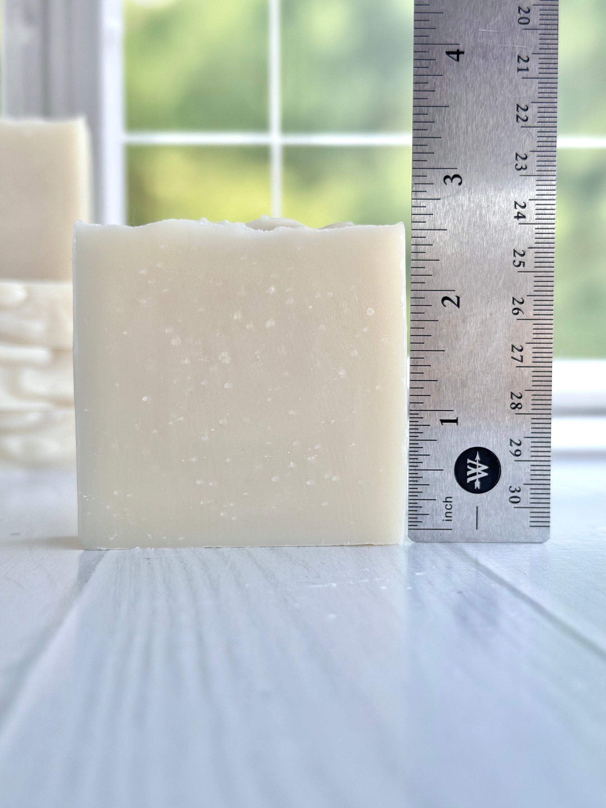 Handcrafted Cold Process Facial Soap - All-Natural. NO COLOR or FRAGRANCE added