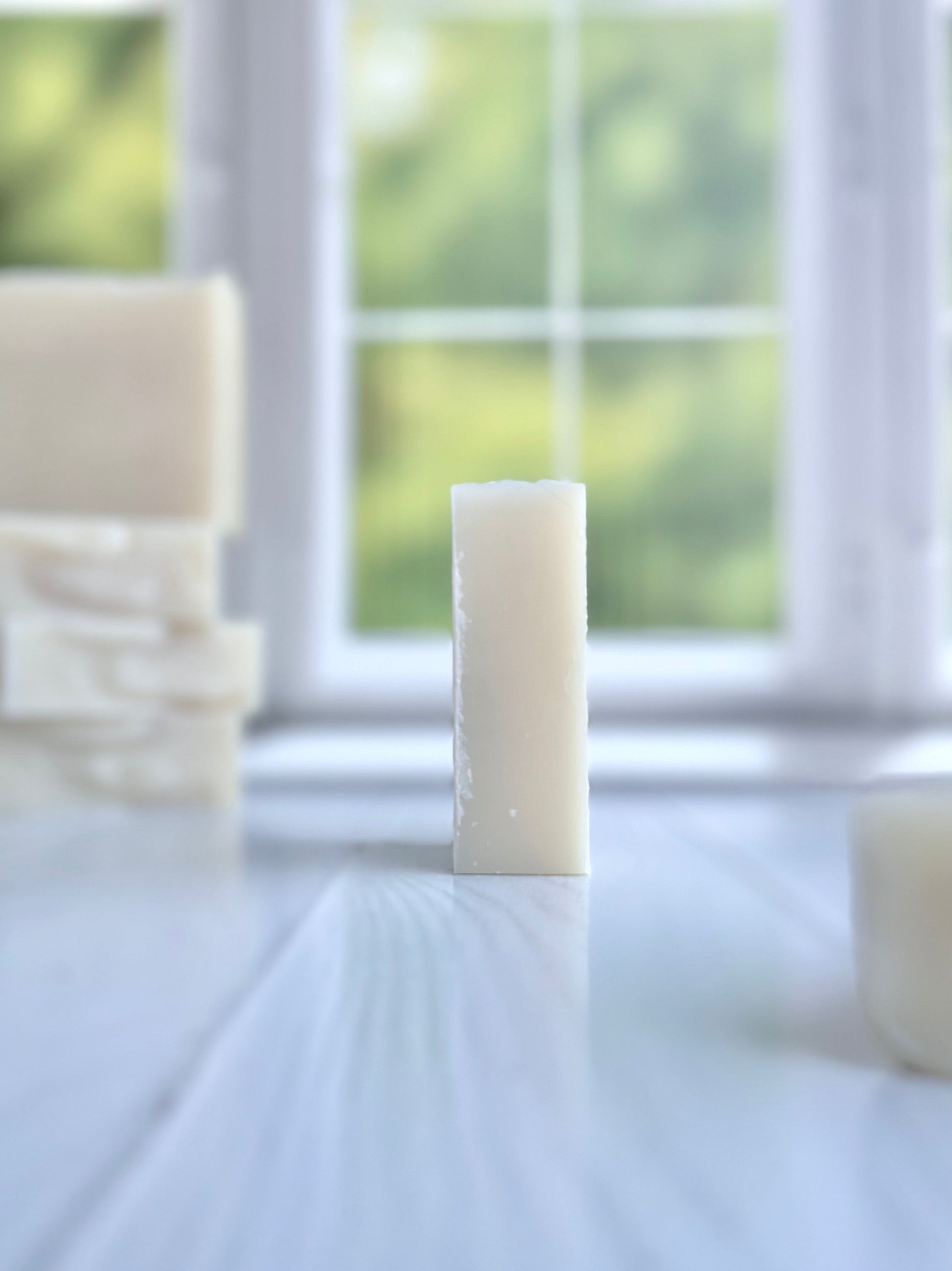 Handcrafted Cold Process Facial Soap - All-Natural. NO COLOR or FRAGRANCE added