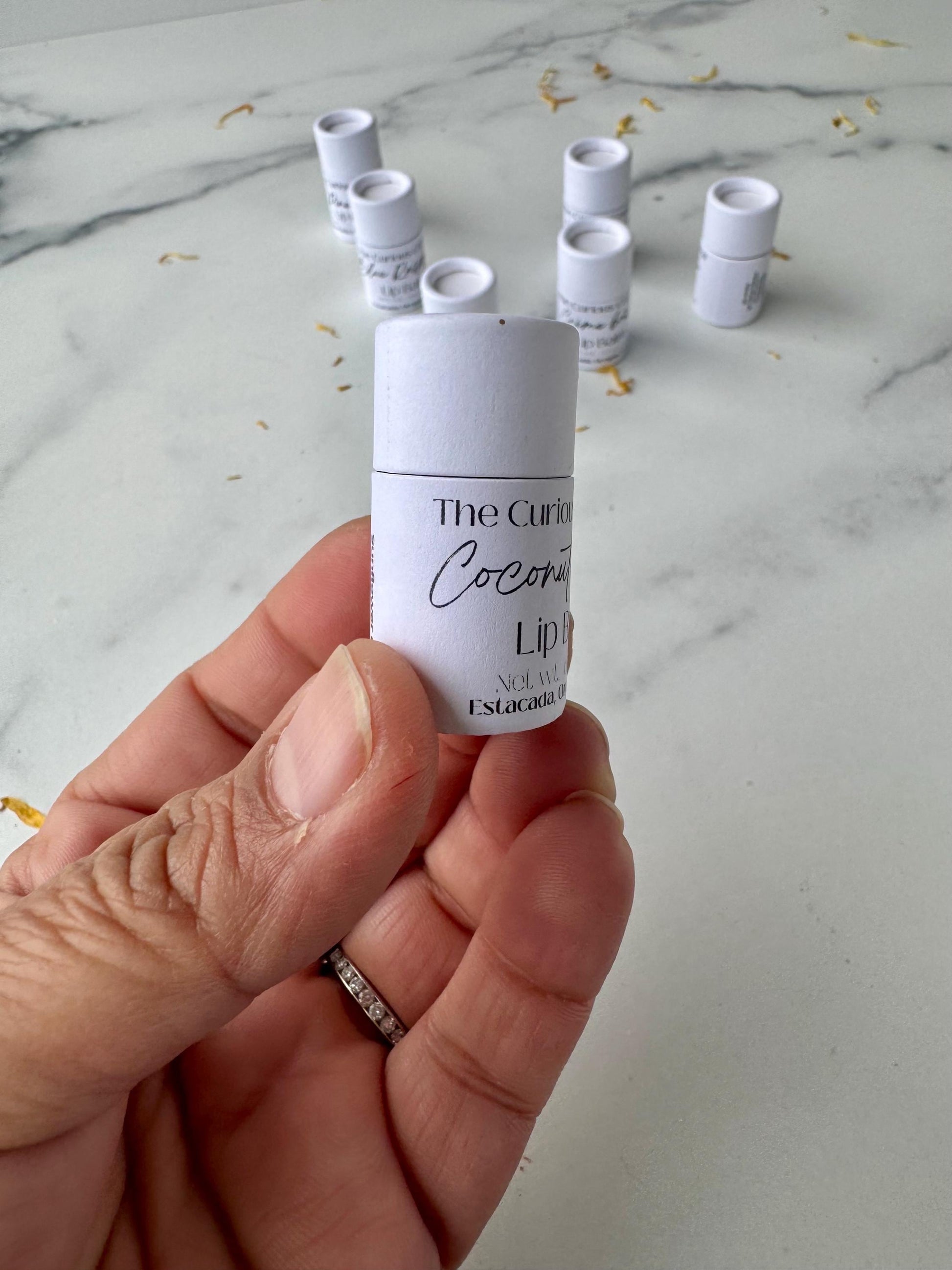 Nourishing Lip Balm - 0.2 oz, Handmade Hydrating Balm with Sunflower and Shea Butter, Perfect for gift giving