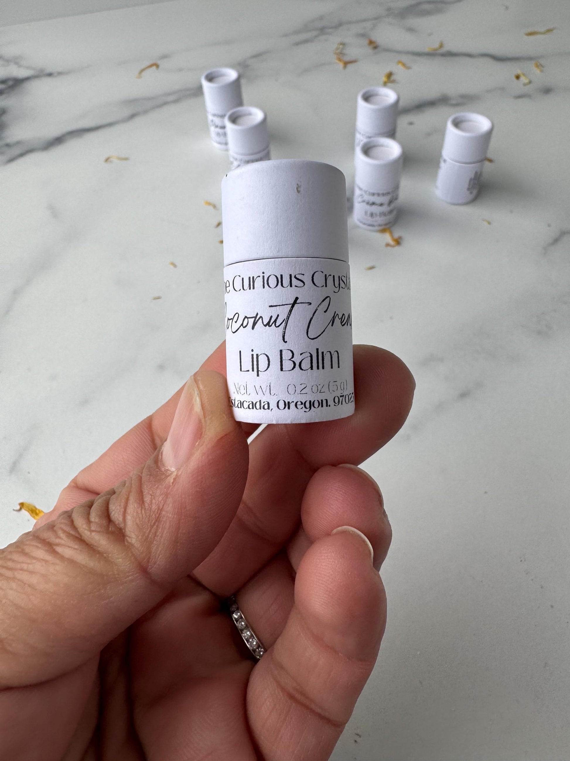 Nourishing Lip Balm - 0.2 oz, Handmade Hydrating Balm with Sunflower and Shea Butter, Perfect for gift giving