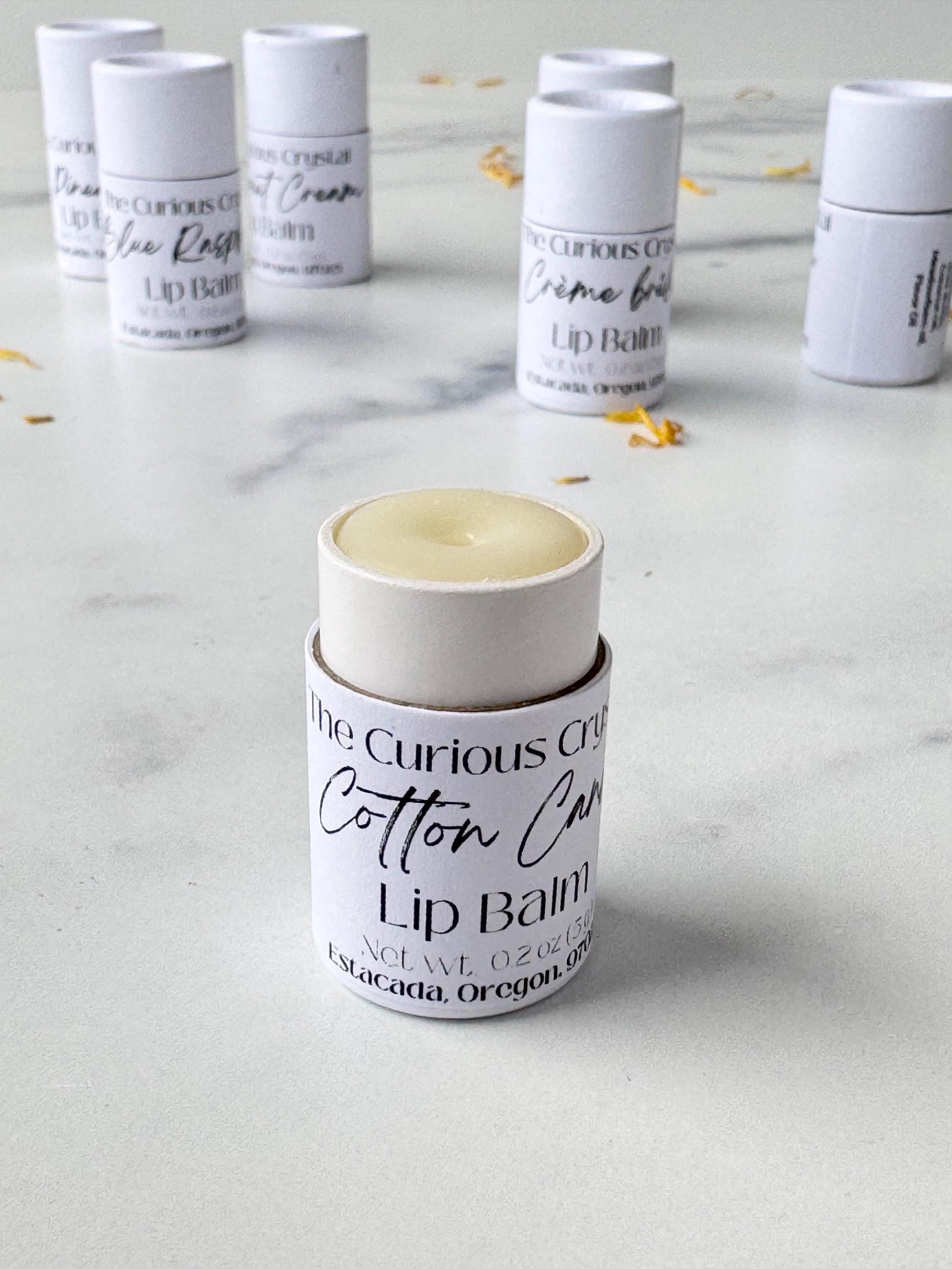 Nourishing Lip Balm - 0.2 oz, Handmade Hydrating Balm with Sunflower and Shea Butter, Perfect for gift giving