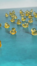 Load and play video in Gallery viewer, fluorite ducky mini carving, 1/2 inch crystal carving, hand carved crystals, Teeny tiny crystal carving, no, seriously, it&#39;s small
