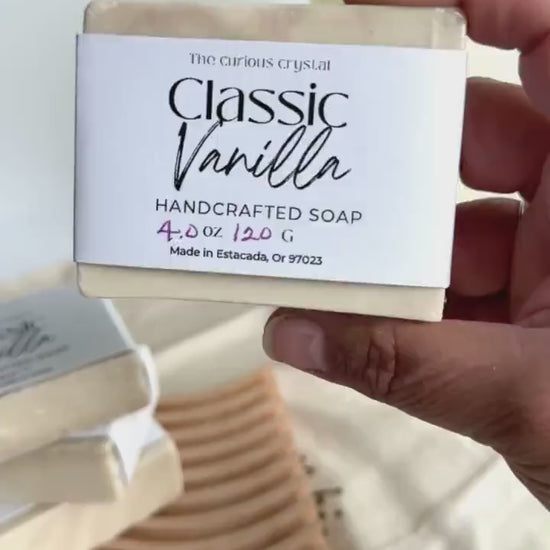 Vanilla Scented Glycerine Soap - Luxurious Handcrafted Skincare - 4 oz