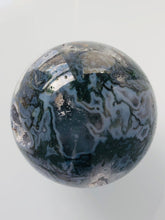 Load image into Gallery viewer, Moss Agate Sphere || Moss Agate crystals || Moss Agate with Druzy
