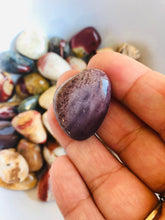 Load image into Gallery viewer, Mookaite Jasper Tumble || Pocket Size || Worry or companion Stone || Medium Size

