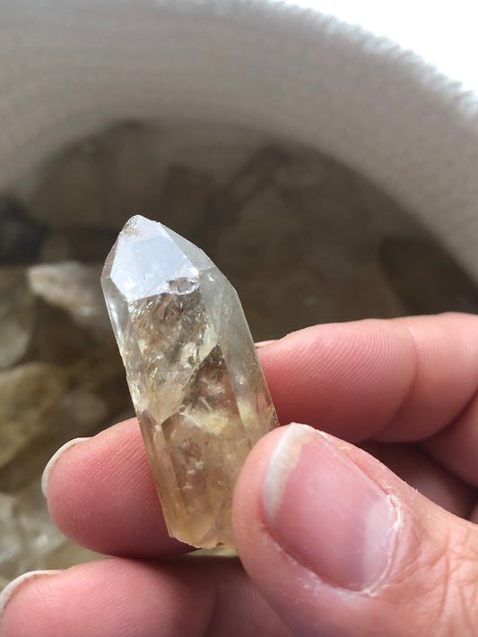 Natural Citrine small point || Natural Citrine || Brazilian Citrine || Random Pull ||
