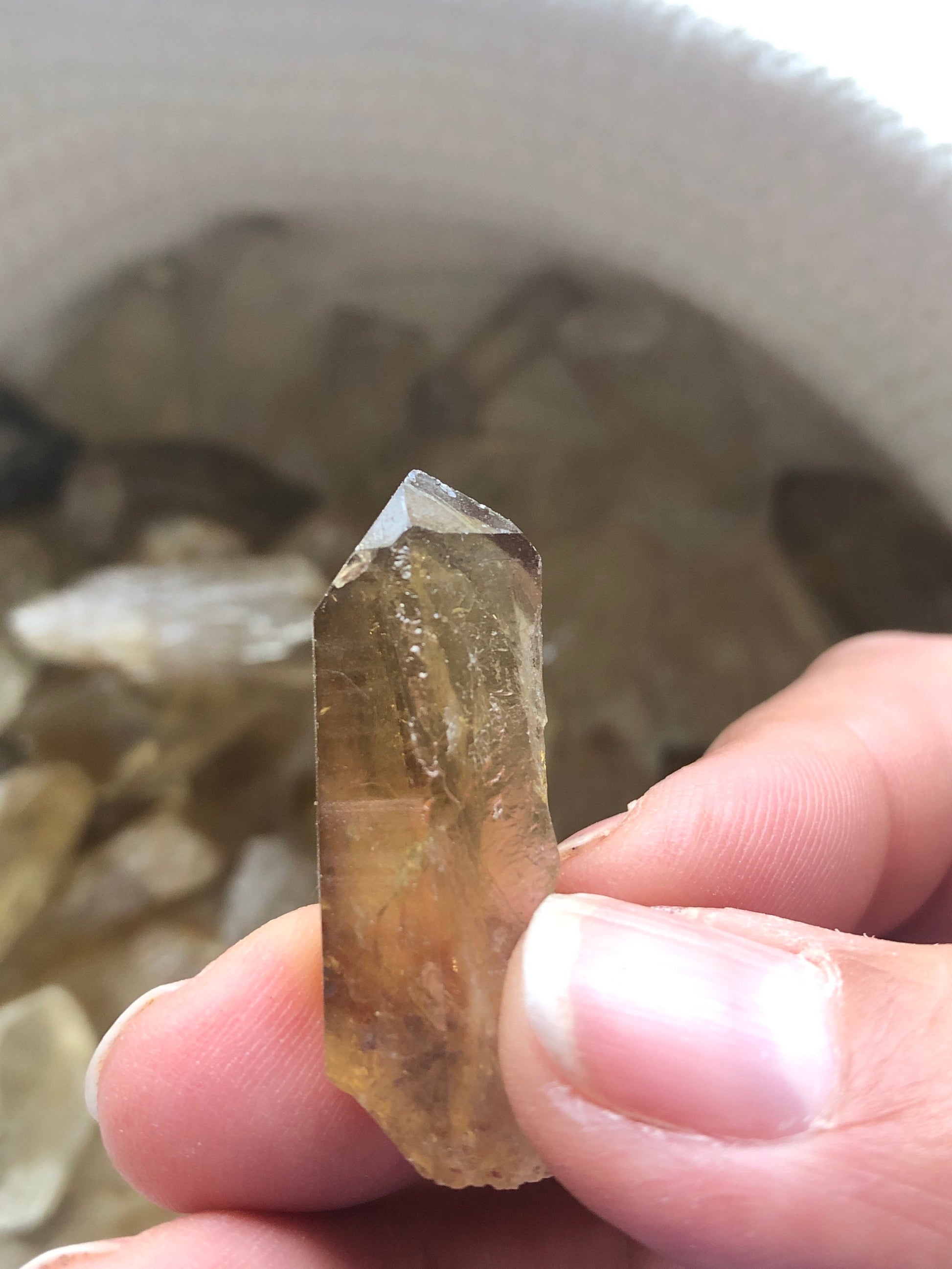 Natural Citrine small point || Natural Citrine || Brazilian Citrine || Random Pull ||