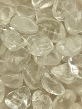 Load image into Gallery viewer, Clear Quartz ||  1 (ONE) TUMBLED STONE || Pocket crystals || Meditation || Worry Stone ||
