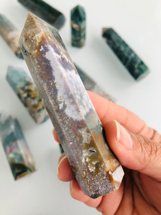 Ocean Jasper ||  Earth Element || Soothing stone || Chakra Heart, Throat, Solar Plexus ||