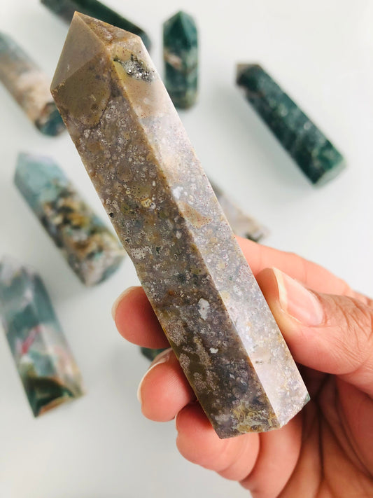 Ocean Jasper ||  Earth Element || Soothing stone || Chakra Heart, Throat, Solar Plexus ||