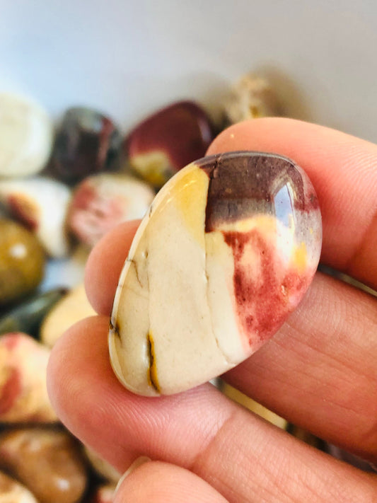 Mookaite Jasper Tumble || Pocket Size || Worry or companion Stone || Medium Size