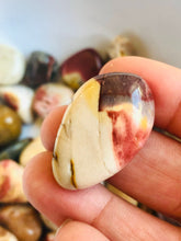 Load image into Gallery viewer, Mookaite Jasper Tumble || Pocket Size || Worry or companion Stone || Medium Size
