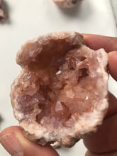 Load image into Gallery viewer, Pink Amethyst Geode || Rare and beautiful || Cottage Core || Sparkly ||
