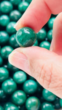 Load image into Gallery viewer, MINI Green Aventurine Sphere || Tiny Marbles || 10 - 15mm ||
