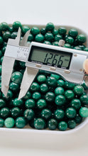 Load image into Gallery viewer, MINI Green Aventurine Sphere || Tiny Marbles || 10 - 15mm ||
